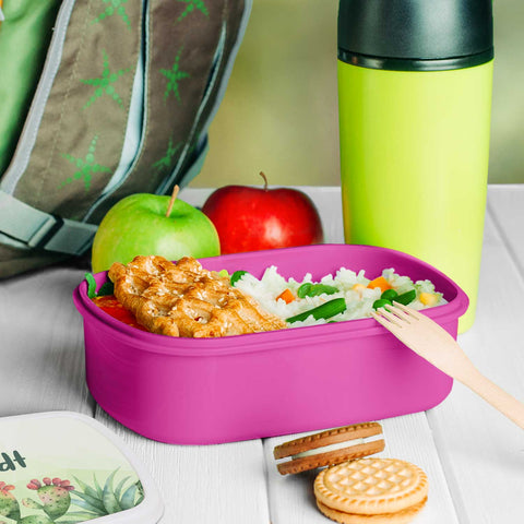 Zadrukowany lunchbox dla dzieci - Kaktus