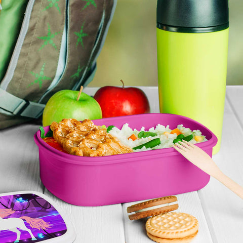 Drukowany lunchbox dla dzieci – Magiczny Las