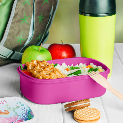 Dziecięcy lunch box z nadrukiem – Syrenka
