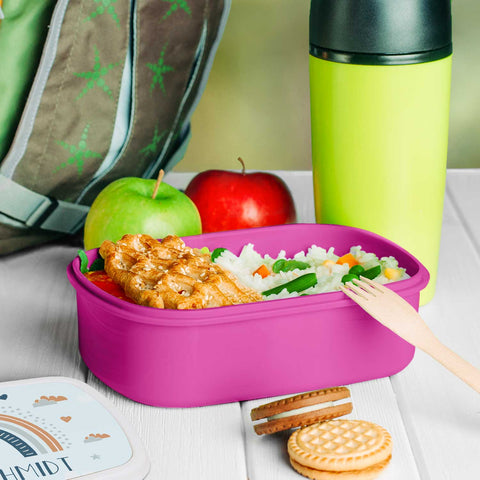 Drukowany lunchbox dla dzieci - Tęcza