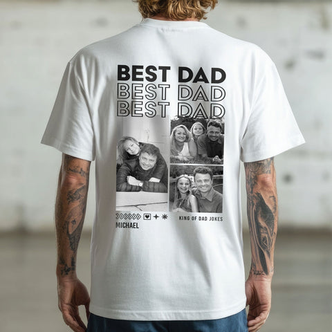 Personalisiertes Oversized T-Shirt - Dad