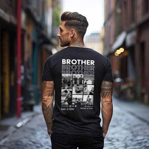 T-shirt oversize personnalisé - Frère