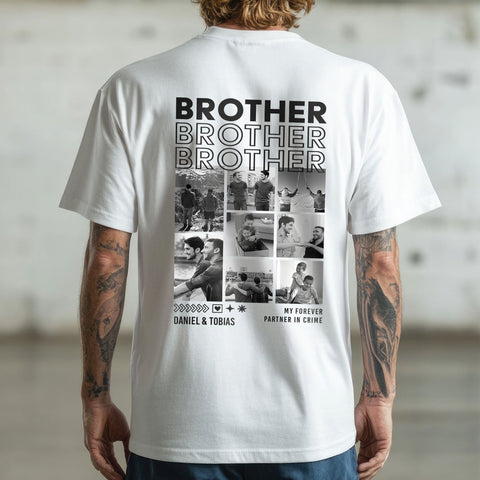 T-shirt oversize personnalisé - Frère