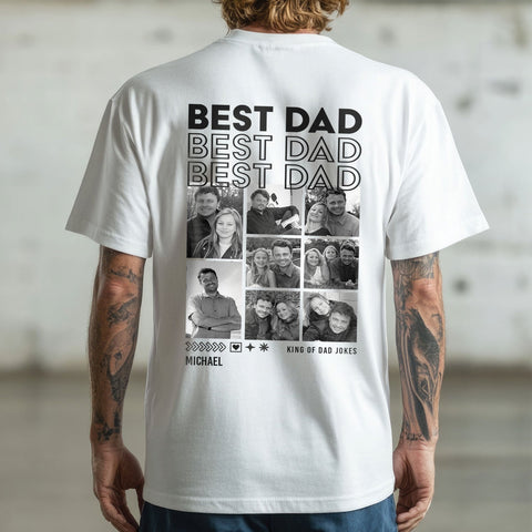Personalisiertes Oversized T-Shirt - Dad
