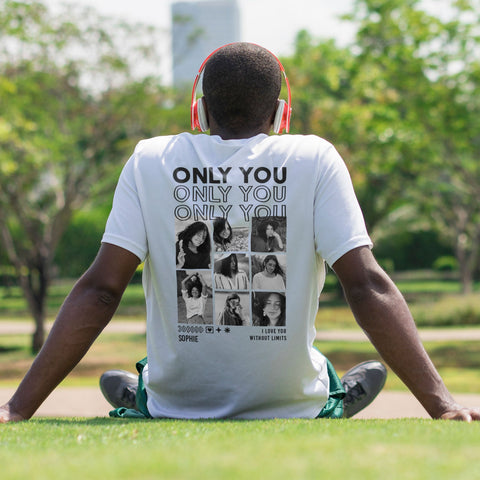 T-shirt oversize personnalisé - Only You