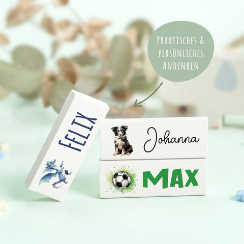 Personalizowana gumka do ścierania na rozpoczęcie roku szkolnego