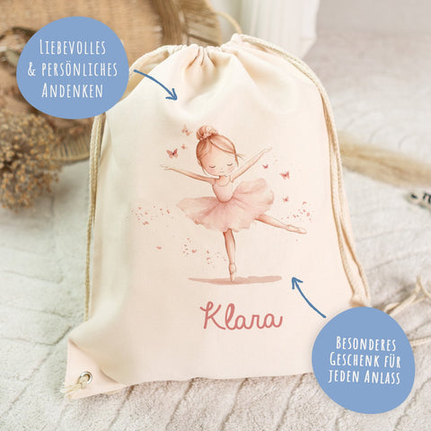 Sac de sport avec motif enfantin - Ballet - pour enfants