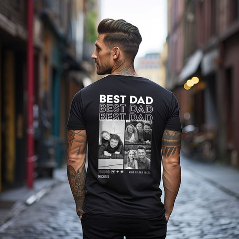 Personalisiertes Oversized T-Shirt - Dad