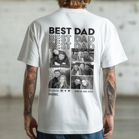 Personalisiertes Oversized T-Shirt - Dad