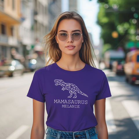 T-shirt personnalisé pour femme - MAMASAURUS