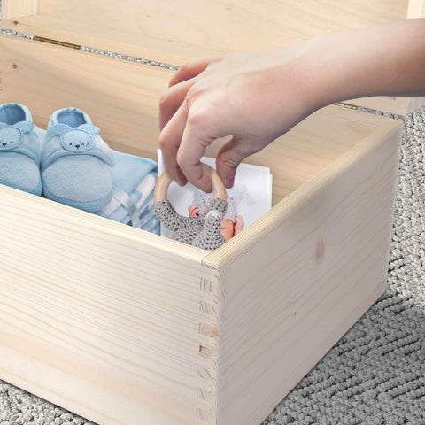 Boîte à souvenirs pour enfants avec impression UV motif « Pixel Earth »