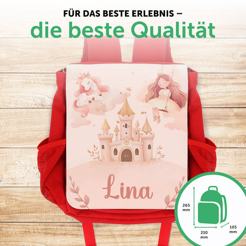 Personalizowany plecak dla dzieci - Księżniczka z imieniem