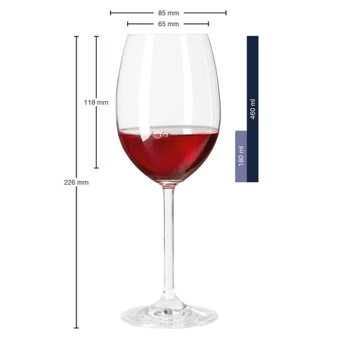 Leonardo Weinglas mit Gravur "Wine and chill"