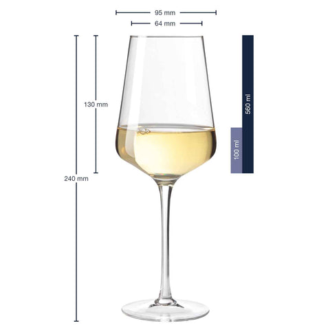 Leonardo Weinglas mit Gravur "Wine and chill"