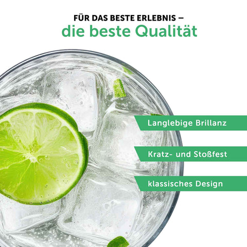 2er Set Montana GIN-Gläser "Life is like a Gin and Tonic & Let the fun beGin"