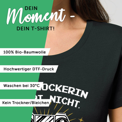 Damski T-shirt z nadrukiem - Gracz się nie starzeje