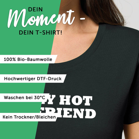 T-shirt imprimé pour femmes - J'aime mon petit ami sexy