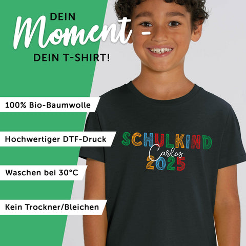Nadrukowany T-shirt dla dzieci - Uczeń Kreda