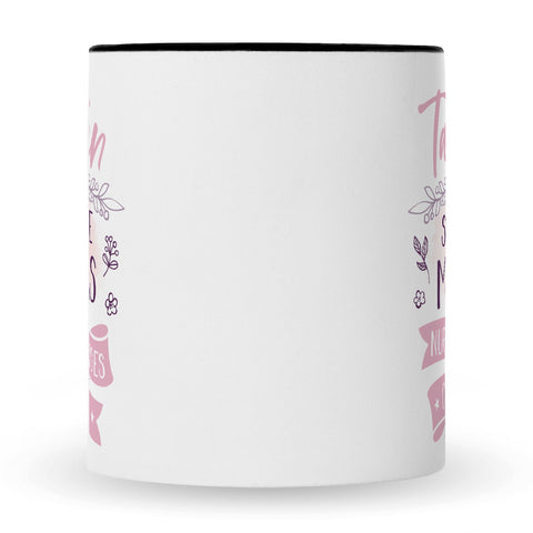 Bedruckte Tasse mit Spruch Tanten sind wie Mamas