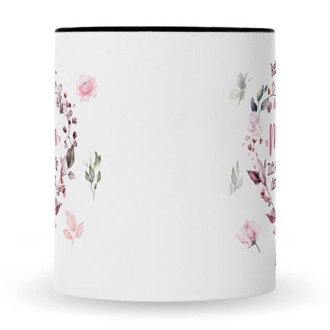 Bedruckte Tasse mit Spruch Keine Angst Mama