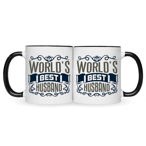 Bedruckte Tasse World's Best Husband