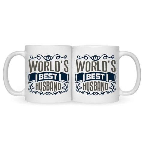 Bedruckte Tasse World's Best Husband
