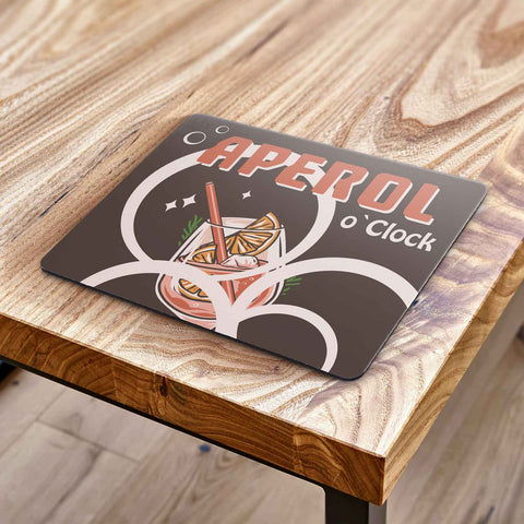 Podkładka pod mysz z nadrukiem - Aperol o' Clock
