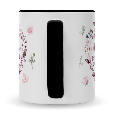 Bedruckte Tasse mit Spruch Keine Angst Mama
