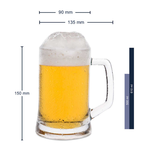 Montana Bierkrug mit Gravur "Geburtstagsbier"
