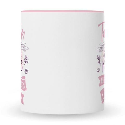 Bedruckte Tasse mit Spruch Tanten sind wie Mamas