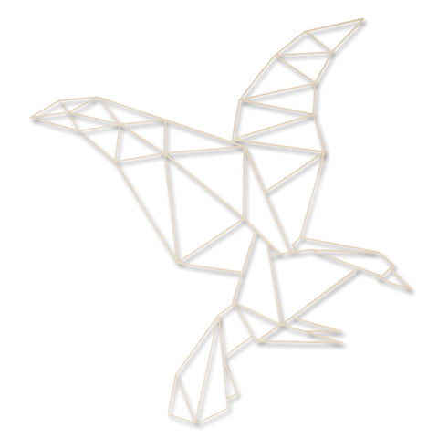 Origami Adler aus Holz -