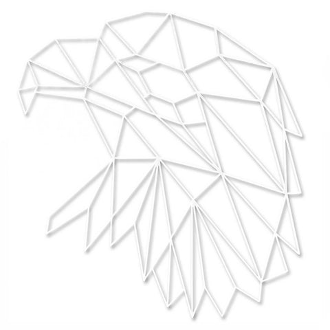 Origami Adlerkopf aus Holz -