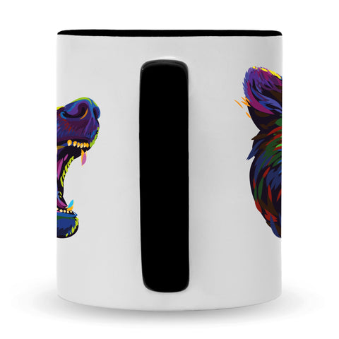 Bedruckte Tasse Bunter Bär