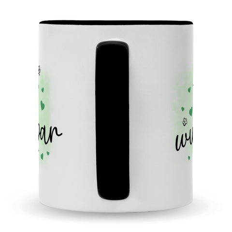 Bedruckte Tasse mit Spruch Du bist wunderbar
