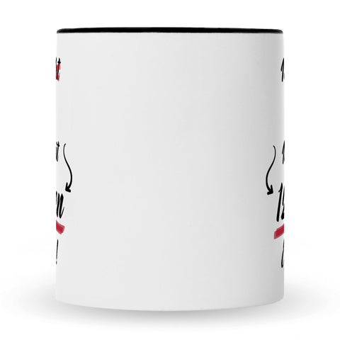 Bedruckte Tasse mit Spruch Ich bin nicht 30