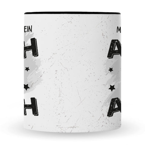 Bedruckte Tasse mit Spruch Du bist mein Arsch