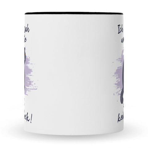 Bedruckte Tasse mit Spruch Ich kam, sah und hatte direkt keinen Bock V2