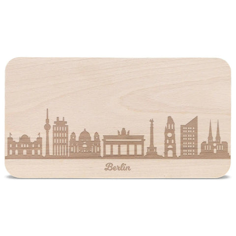Frühstücksbrettchen Skyline Berlin