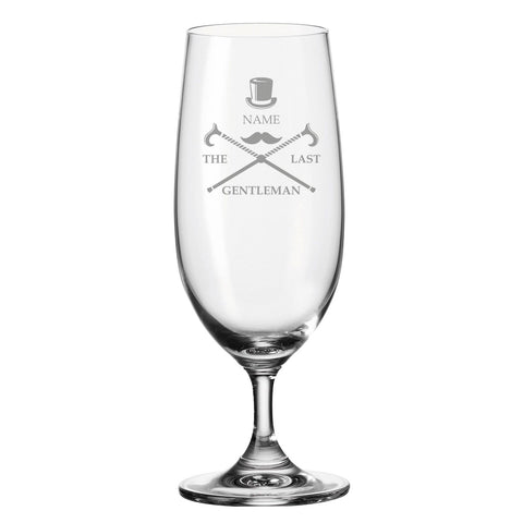 Leonardo Bierglas mit Gravur "The last gentleman" mit Namen