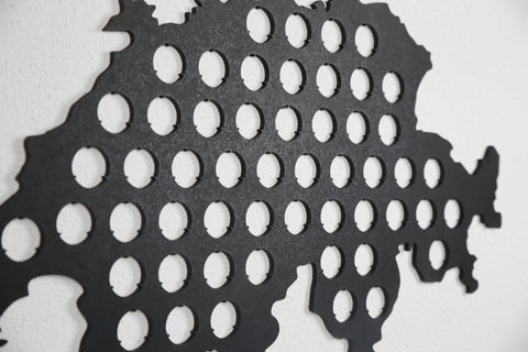 Bierkarte Schweiz "XL" Schwarz