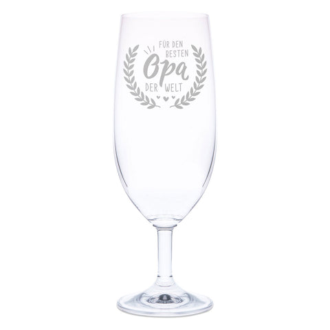 Leonardo Bierglas mit Gravur "Für den besten Opa der Welt"
