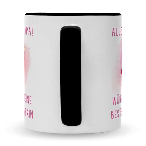 Bedruckte Tasse mit Spruch Bester Schwimmer