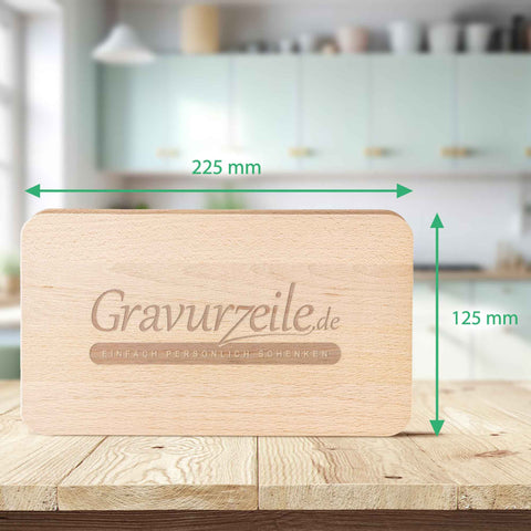 Frühstücksbrettchen aus Holz mit Gravur - it´s the most Wonderful time of the Year - Weihnachtsdeko