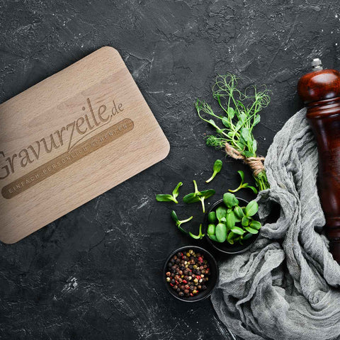 Frühstücksbrettchen "ABC Englisch Brotzeitbrett"