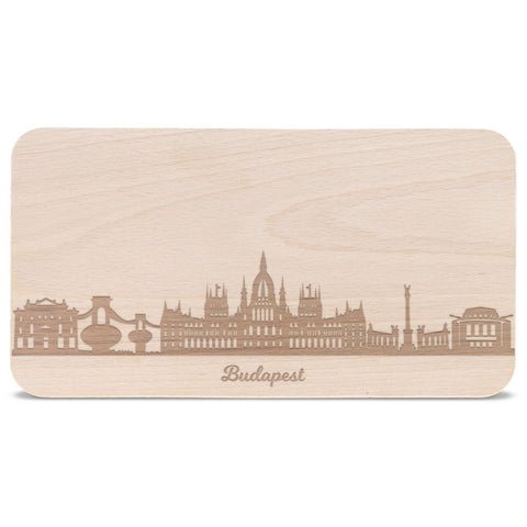 Frühstücksbrettchen Skyline Budapest