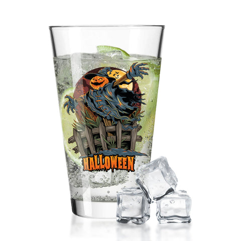Leonardo Wasserglas mit UV-Druck "Vogelscheuche V2" für Halloween