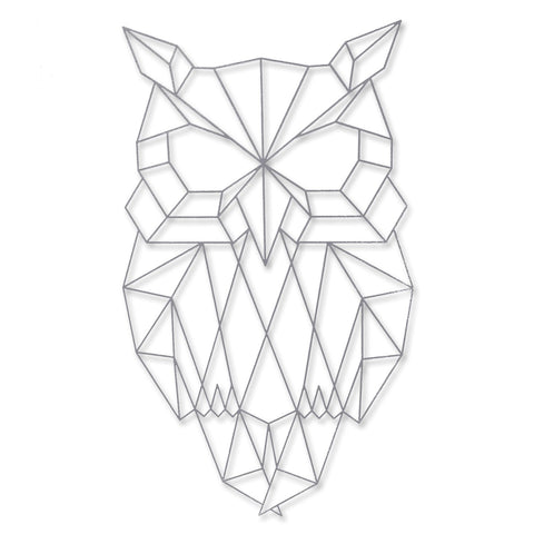 Origami Eule aus Holz -
