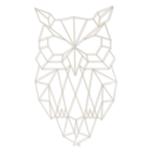 Origami Eule aus Holz -