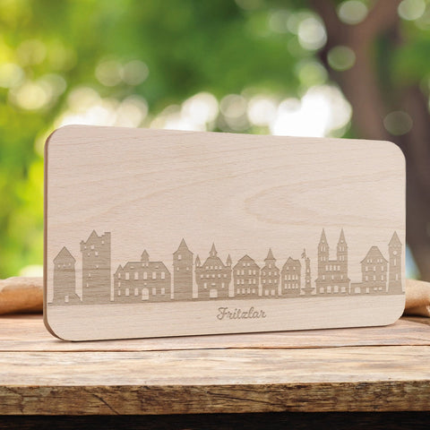 Frühstücksbrettchen Skyline Fritzlar