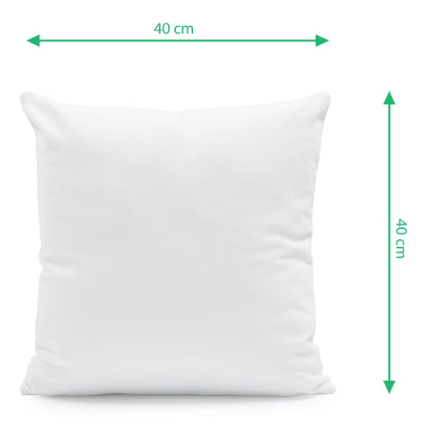 Bedrucktes Kissen mit Spruch Heute mache ich erstmal nichts und dann warte ich ab